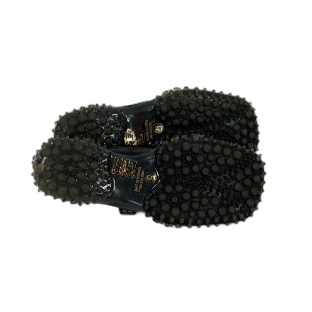 $150 Jeffrey Campbell Women's Black Mesh Flats Size 5 - Picture 4 of 5